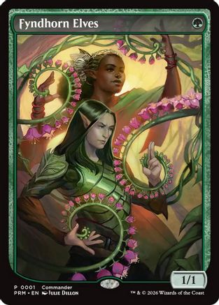 Fyndhorn Elves (CommandFest 2026) (MFP-001) [MagicFest Cards] Foil