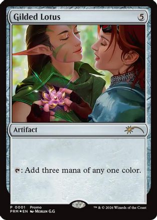 Gilded Lotus (WPN-001) [WPN & Gateway Promos] Foil