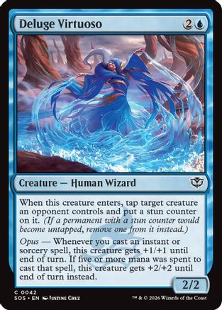 Deluge Virtuoso (SOS-042) [Secrets of Strixhaven]
