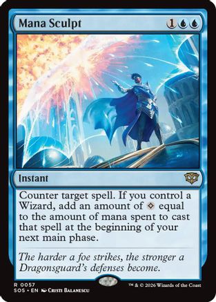 Mana Sculpt (SOS-057) [Secrets of Strixhaven] Foil