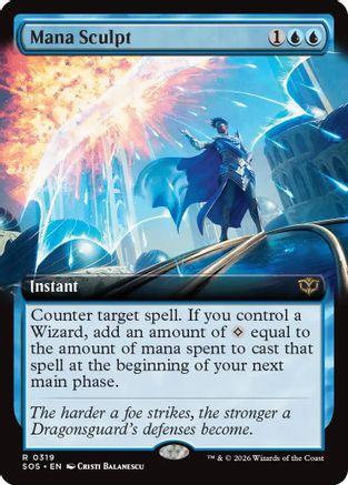 Mana Sculpt (Extended Art) (SOS-319) [Secrets of Strixhaven]