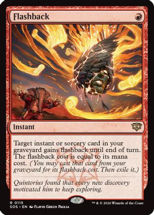Flashback (SOS-115) [Secrets of Strixhaven] Foil