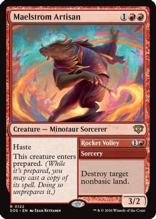 Maelstrom Artisan (SOS-122) [Secrets of Strixhaven]