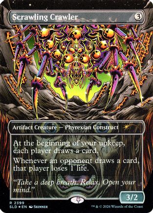 Scrawling Crawler (SLD-2399) [Secret Lair Drop Series] Foil