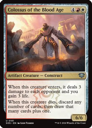 Colossus of the Blood Age (SOS-181) [Secrets of Strixhaven]