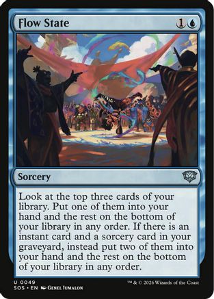 Flow State (SOS-049) [Secrets of Strixhaven]