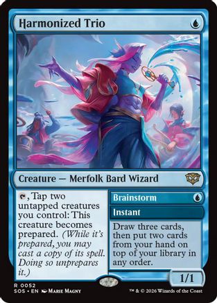 Harmonized Trio (SOS-052) [Secrets of Strixhaven]