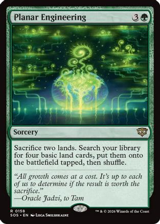 Planar Engineering (SOS-158) [Secrets of Strixhaven]