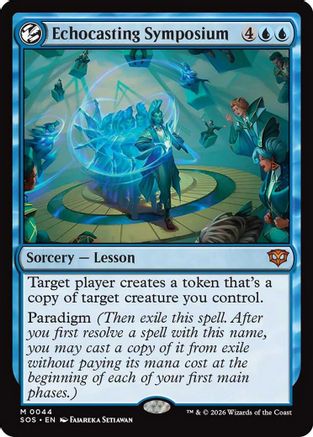 Echocasting Symposium (SOS-044) [Secrets of Strixhaven]