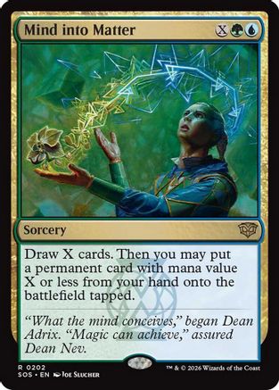 Mind into Matter (SOS-202) [Secrets of Strixhaven]