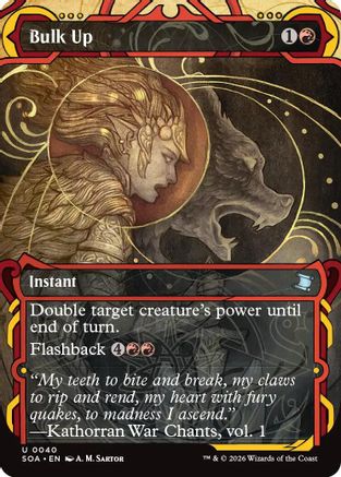 Bulk Up (SOA-040) [Secrets of Strixhaven: Mystical Archive]