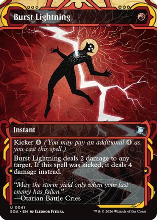Burst Lightning (SOA-041) [Secrets of Strixhaven: Mystical Archive]