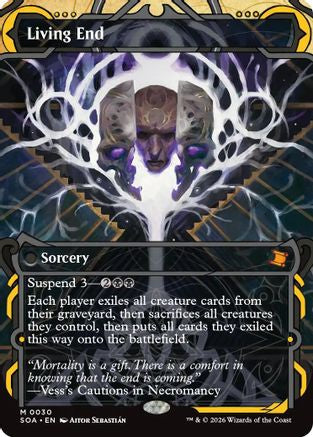 Living End (SOA-030) [Secrets of Strixhaven: Mystical Archive] Foil
