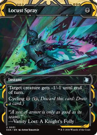Locust Spray (SOA-031) [Secrets of Strixhaven: Mystical Archive]