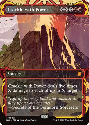 Crackle with Power (SOA-042) [Secrets of Strixhaven: Mystical Archive]