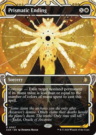 Prismatic Ending (SOA-007) [Secrets of Strixhaven: Mystical Archive]