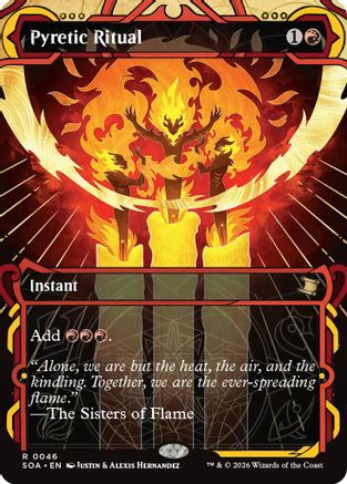 Pyretic Ritual (SOA-046) [Secrets of Strixhaven: Mystical Archive]