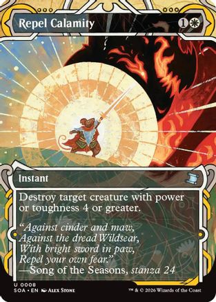 Repel Calamity (SOA-008) [Secrets of Strixhaven: Mystical Archive]
