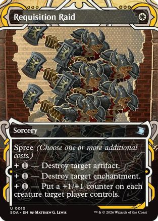 Requisition Raid (SOA-010) [Secrets of Strixhaven: Mystical Archive]