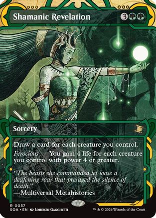 Shamanic Revelation (SOA-057) [Secrets of Strixhaven: Mystical Archive] Foil