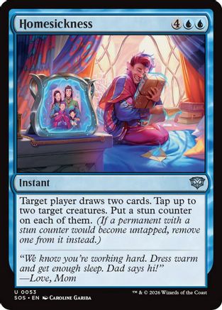 Homesickness (SOS-053) [Secrets of Strixhaven] Foil