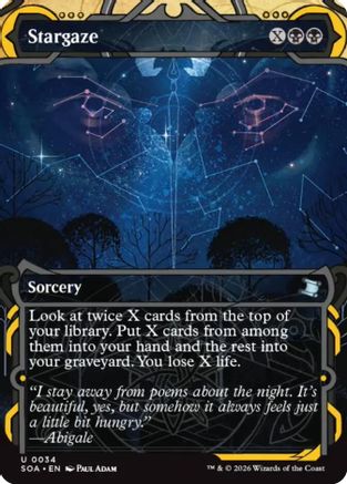Stargaze (SOA-034) [Secrets of Strixhaven: Mystical Archive]