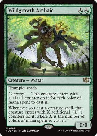 Wildgrowth Archaic (SOS-168) [Secrets of Strixhaven]