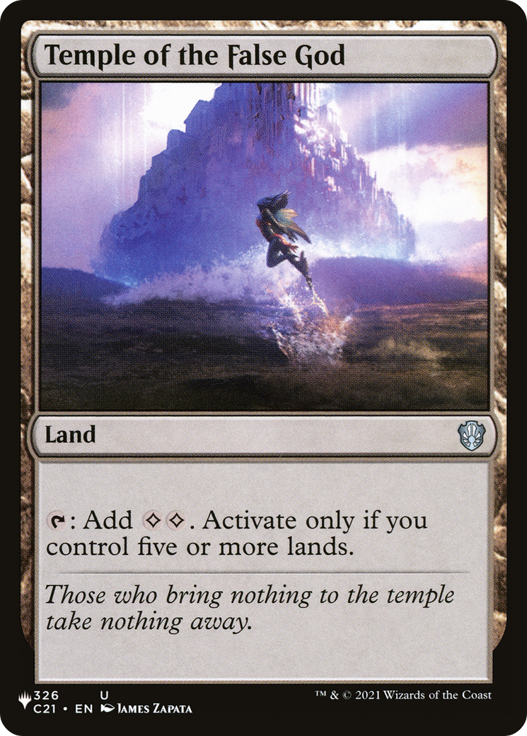 Temple of the False God (C21) (LIST-C21-326) [The List]