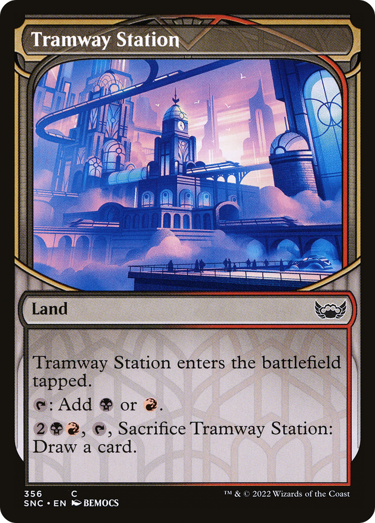 Tramway Station (Showcase) (SNC-356) [Streets of New Capenna] Foil