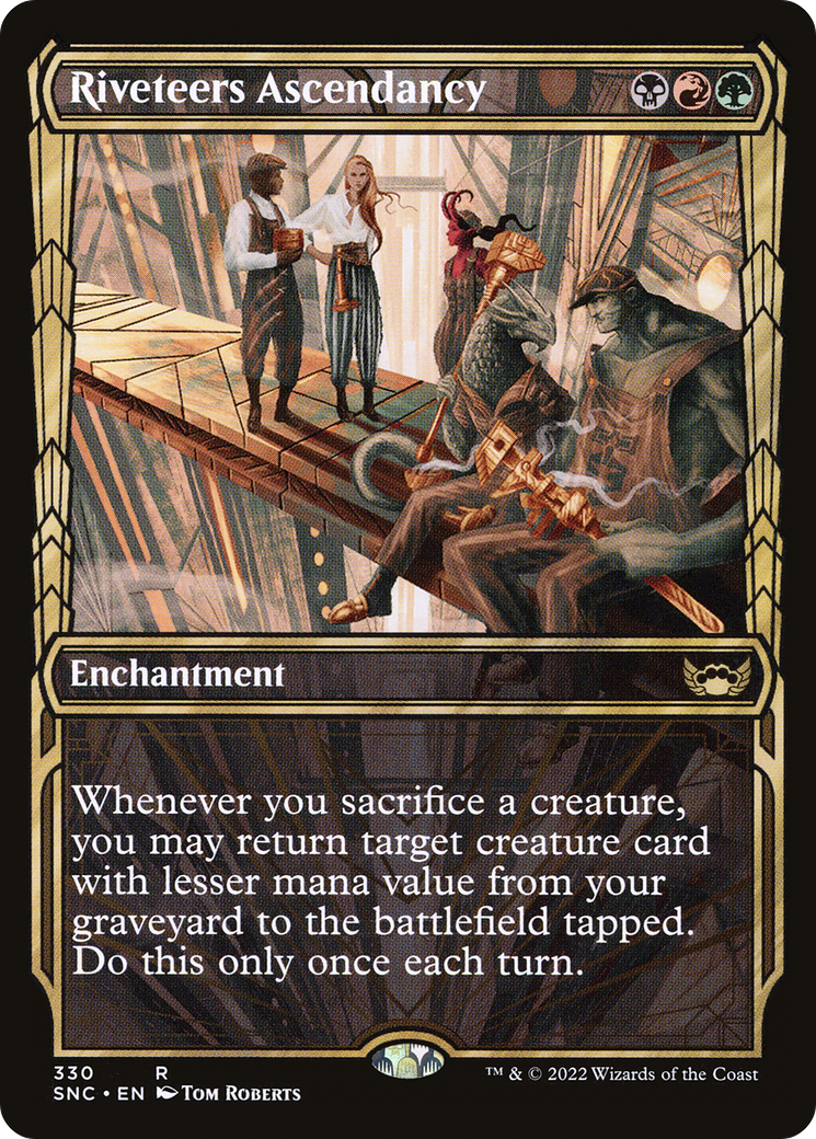 Riveteers Ascendancy (Showcase) (SNC-330) [Streets of New Capenna] Foil