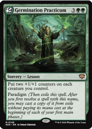 Germination Practicum (SOS-149) [Secrets of Strixhaven] Foil