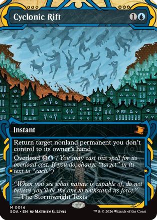 Cyclonic Rift (SOA-014) [Secrets of Strixhaven: Mystical Archive]