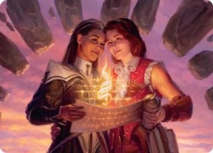 Joined Researchers Art Card (ASSOS-005) [Art Series: Secrets of Strixhaven]