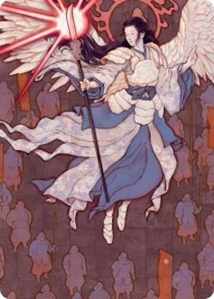 Akroma's Will Art Card (ASSOS-049) [Art Series: Secrets of Strixhaven]