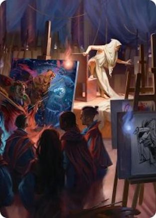Archaeomancer Art Card (ASSOS-041) [Art Series: Secrets of Strixhaven]