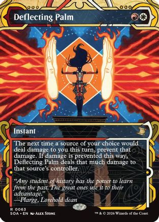 Deflecting Palm (SOA-063) [Secrets of Strixhaven: Mystical Archive]