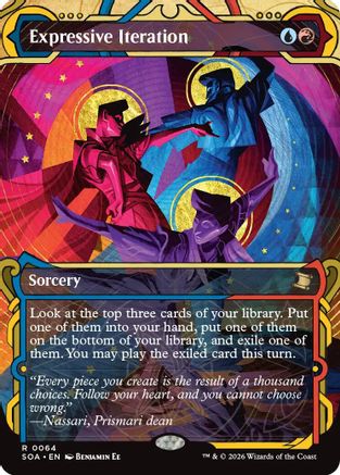 Expressive Iteration (SOA-064) [Secrets of Strixhaven: Mystical Archive] Foil