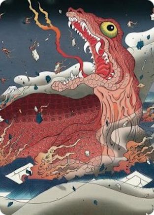 Subterranean Tremors Art Card (ASSOS-053) [Art Series: Secrets of Strixhaven]
