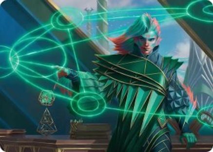 Nev, the Practical Dean Art Card (ASSOS-037) [Art Series: Secrets of Strixhaven]