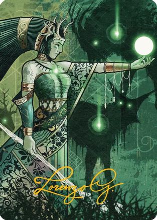 Shamanic Revelation Art Card (Gold-Stamped Signature) (ASSOS-047) [Art Series: Secrets of Strixhaven]