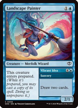 Landscape Painter (SOS-056) [Secrets of Strixhaven] Foil