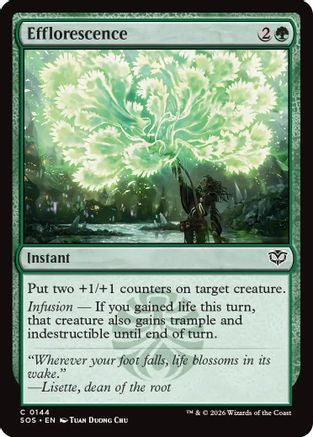 Efflorescence (SOS-144) [Secrets of Strixhaven]