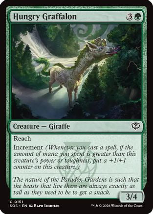 Hungry Graffalon (SOS-151) [Secrets of Strixhaven] Foil