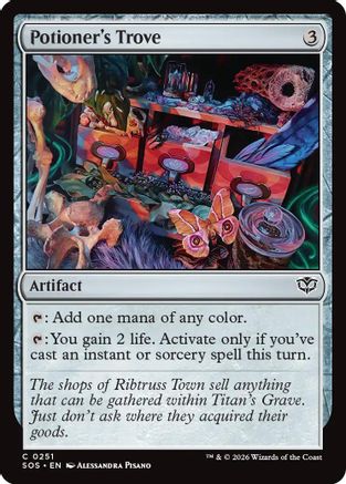Potioner's Trove (SOS-251) [Secrets of Strixhaven] Foil