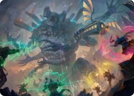 Moment of Reckoning Art Card (ASSOS-019) [Art Series: Secrets of Strixhaven]