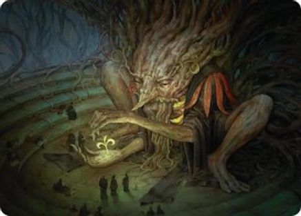 Old-Growth Educator Art Card (ASSOS-020) [Art Series: Secrets of Strixhaven]