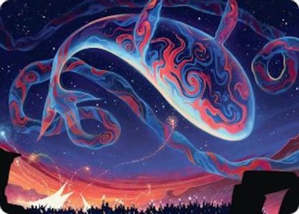 Spectacular Skywhale Art Card (ASSOS-024) [Art Series: Secrets of Strixhaven]