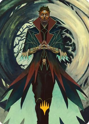 Professor Dellian Fel Art Card (Gold-Stamped Planeswalker Symbol) (ASSOS-028) [Art Series: Secrets of Strixhaven]