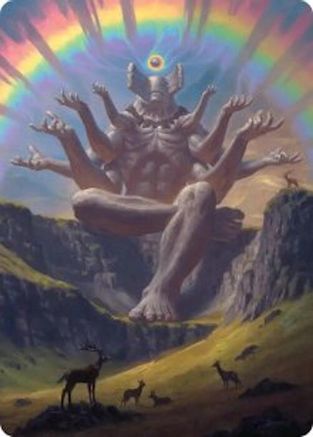 Transcendent Archaic Art Card (ASSOS-001) [Art Series: Secrets of Strixhaven]