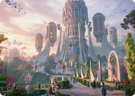 Command Tower Art Card (ASSOS-039) [Art Series: Secrets of Strixhaven]